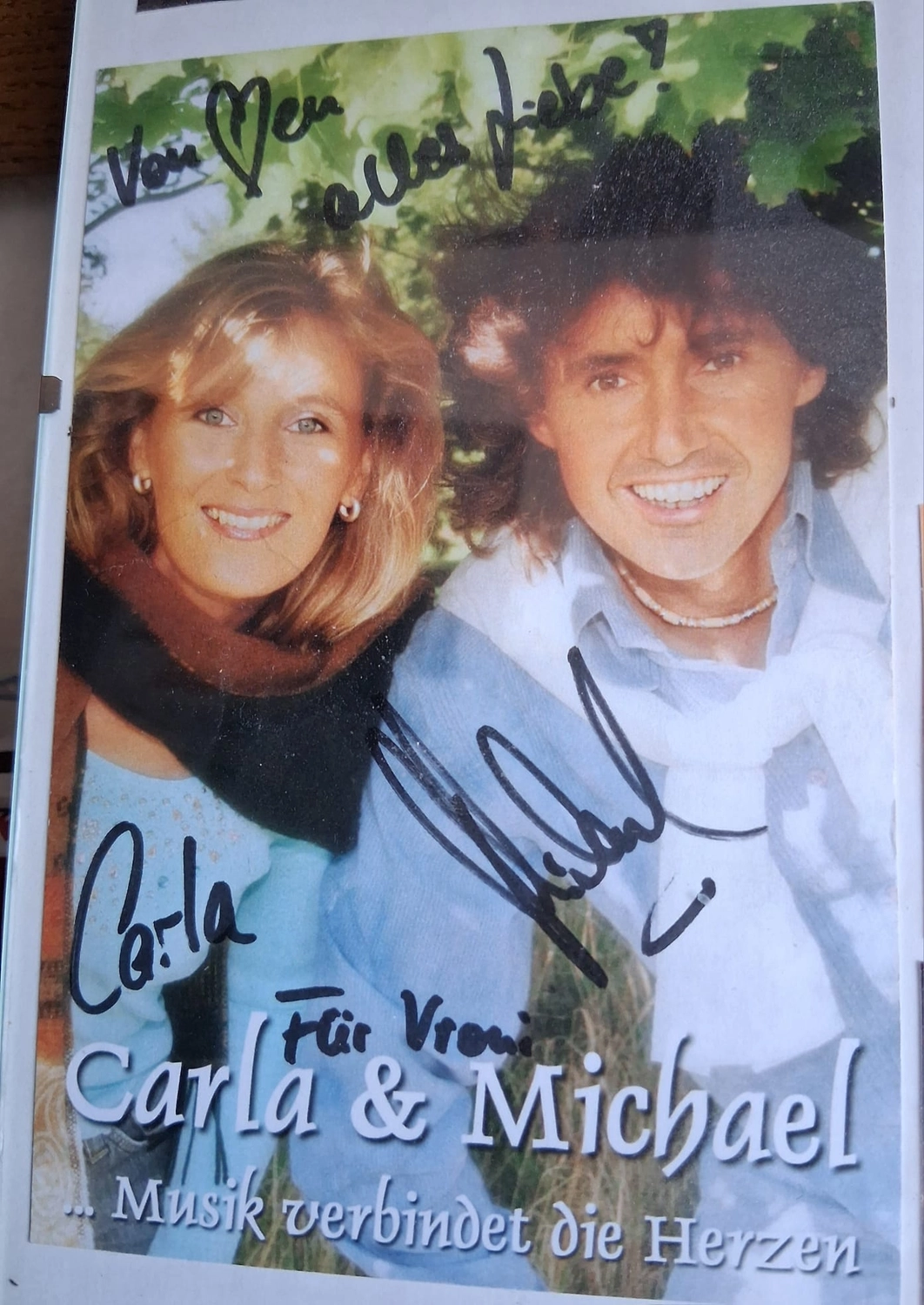 Sänger - Schlagersänger für Tanzveranstaltungen & Konzerte - Michael Kastel Musikwerbung